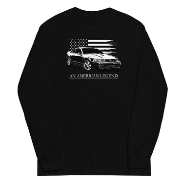 2004 Mustang Cobra Long Sleeve Shirt in black
